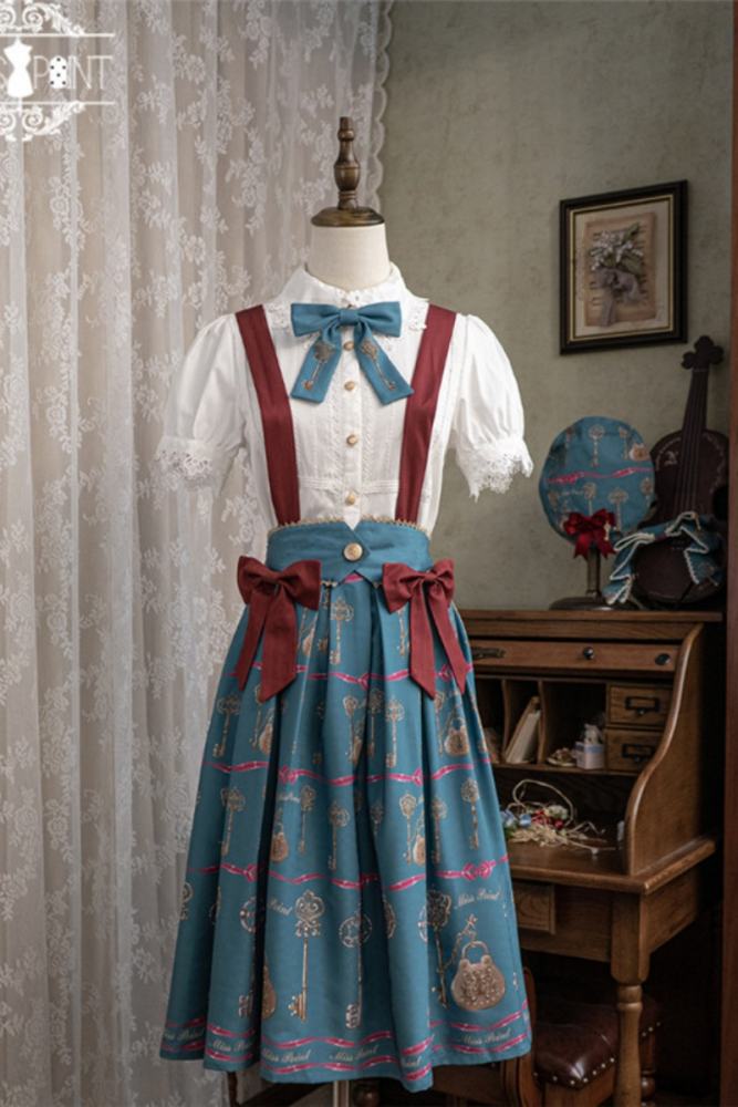 Miss Point Antique Key Classic Lolita Skirt
