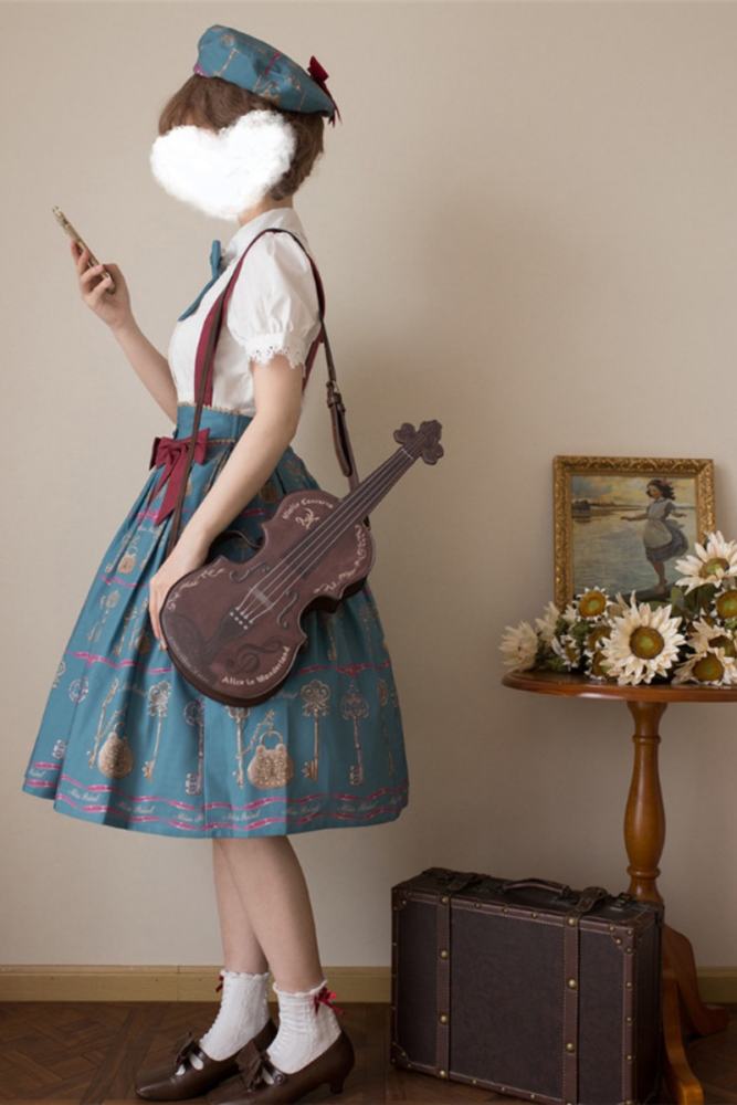 Miss Point Antique Key Classic Lolita Skirt