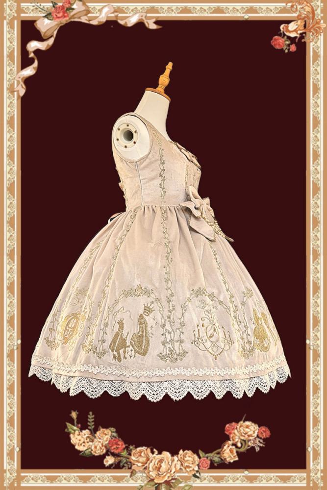 Infanta ~Cinderella Embroidery~ JSK Lolita Dress 2026