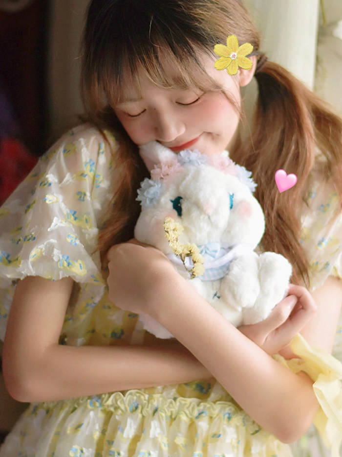 Garland Rabbits Sweet Lolita Bag -2 Ways -Ready MADE