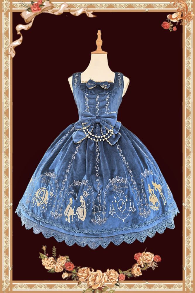 Infanta ~Cinderella Embroidery~ JSK Lolita Dress 2026