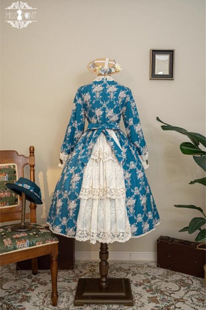 Miss Point Antique Wall Classic Lolita Dress One Piece