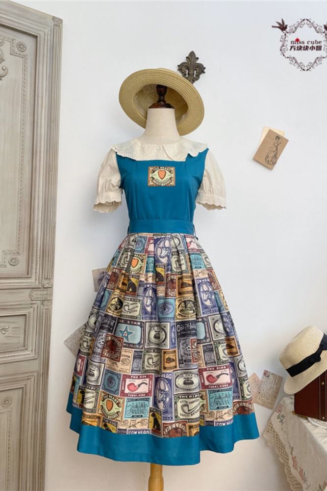 Miss Point Antique Label Daily Wear Lolita Jumper dress