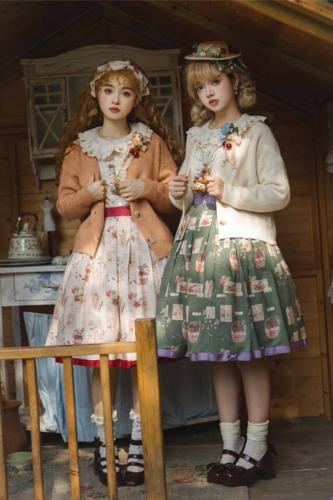 Miss Point Forest Book Lolita Skirt