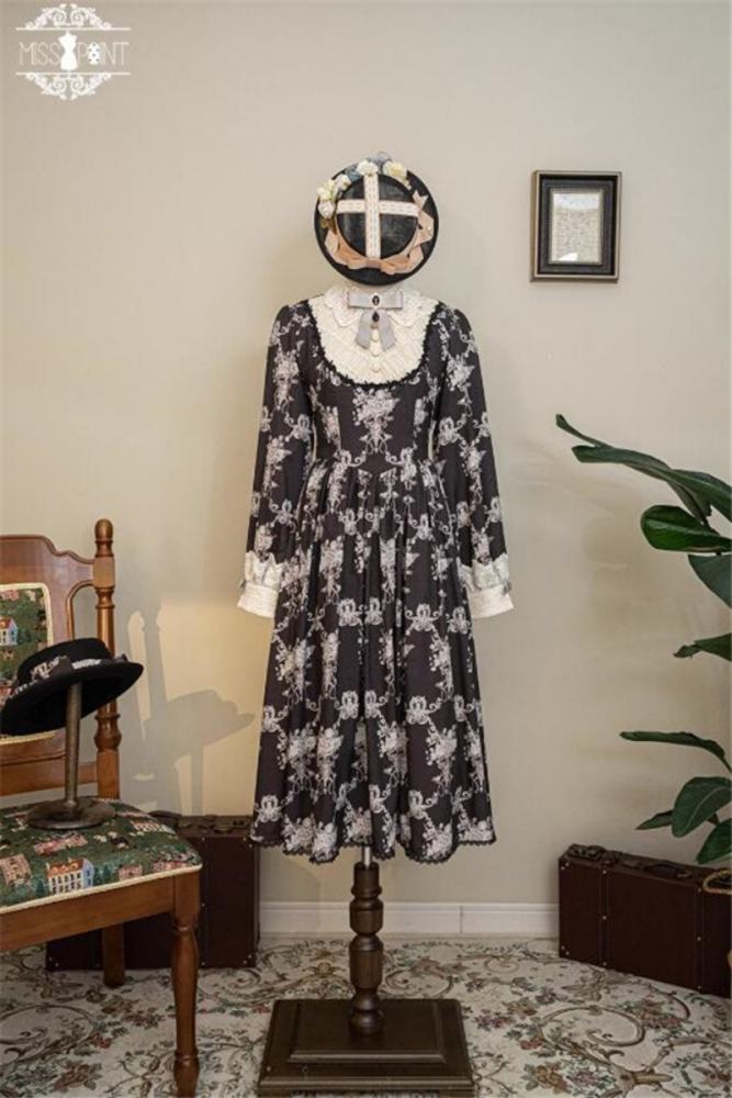 Miss Point Antique Wall Classic Lolita Dress One Piece