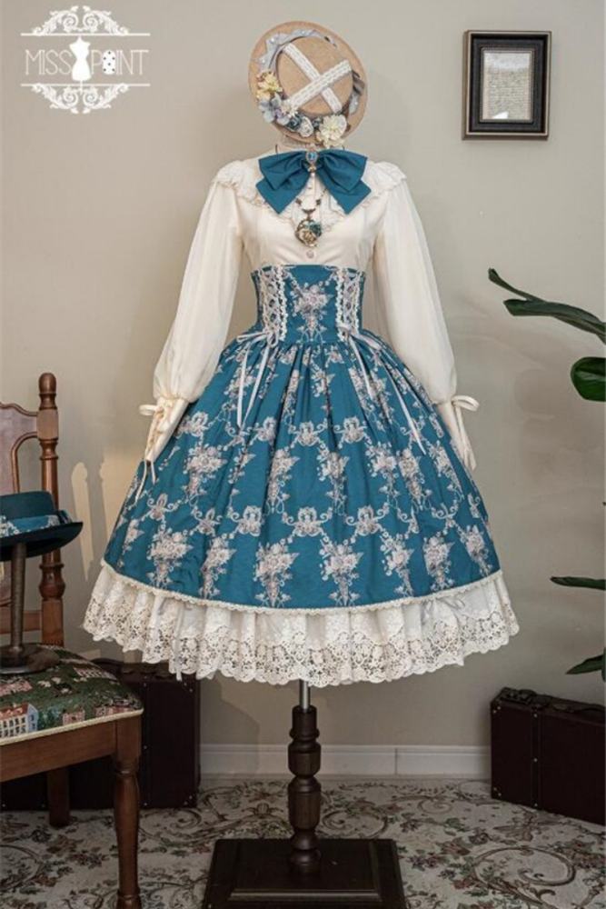 Miss Point Antique Wall Classic Lolita Skirt