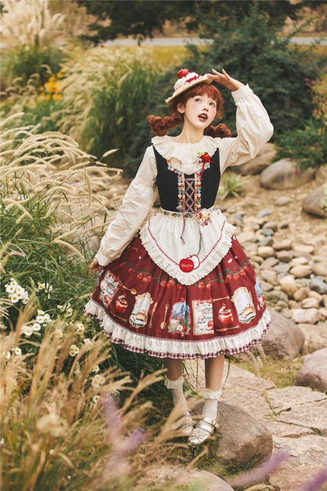 Miss Point Apple Grove Dirndl Dress Lolita Jumpers