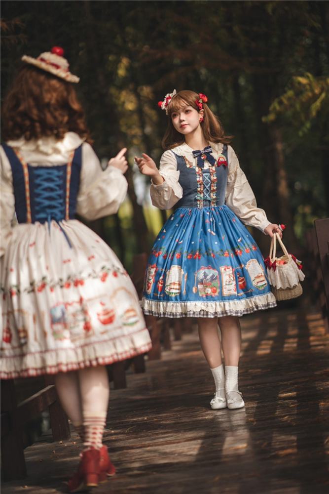 Miss Point Apple Grove Dirndl Dress Lolita Jumpers
