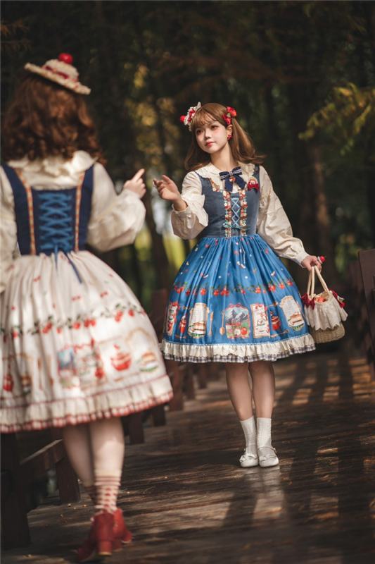 Miss Point Apple Grove Dirndl Dress Lolita Jumpers