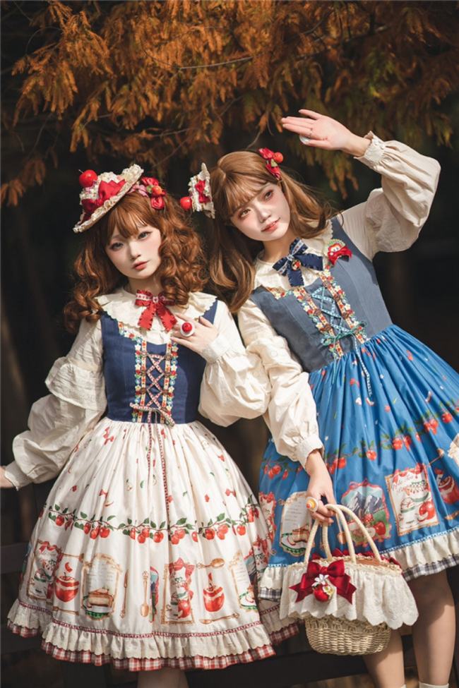 Miss Point Apple Grove Dirndl Dress Lolita Jumpers