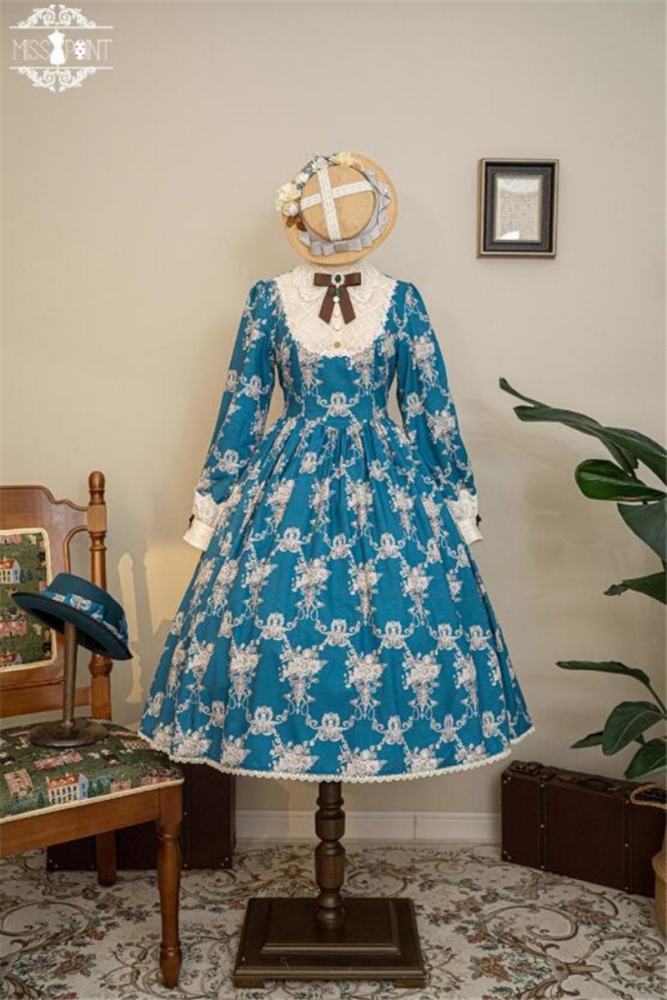 Miss Point Antique Wall Classic Lolita Dress One Piece