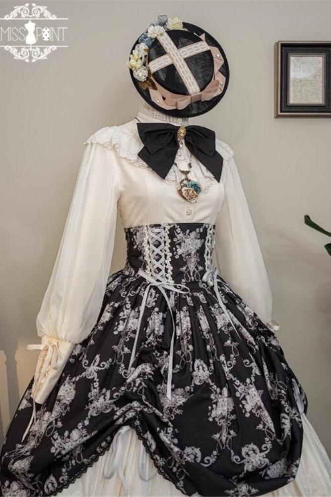 Miss Point Antique Wall Classic Lolita Skirt