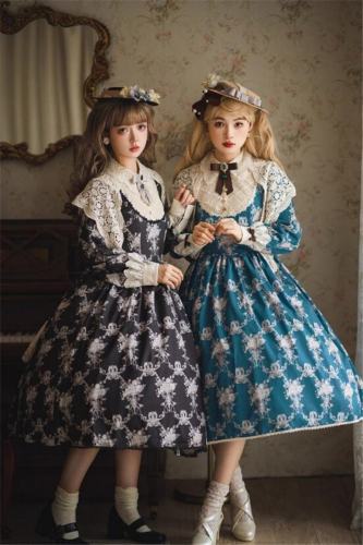Miss Point Antique Wall Classic Lolita Dress One Piece