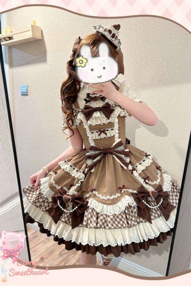 Sakurahime ~Berry Sweetheart~ Strawberry Lolita JSK Dress