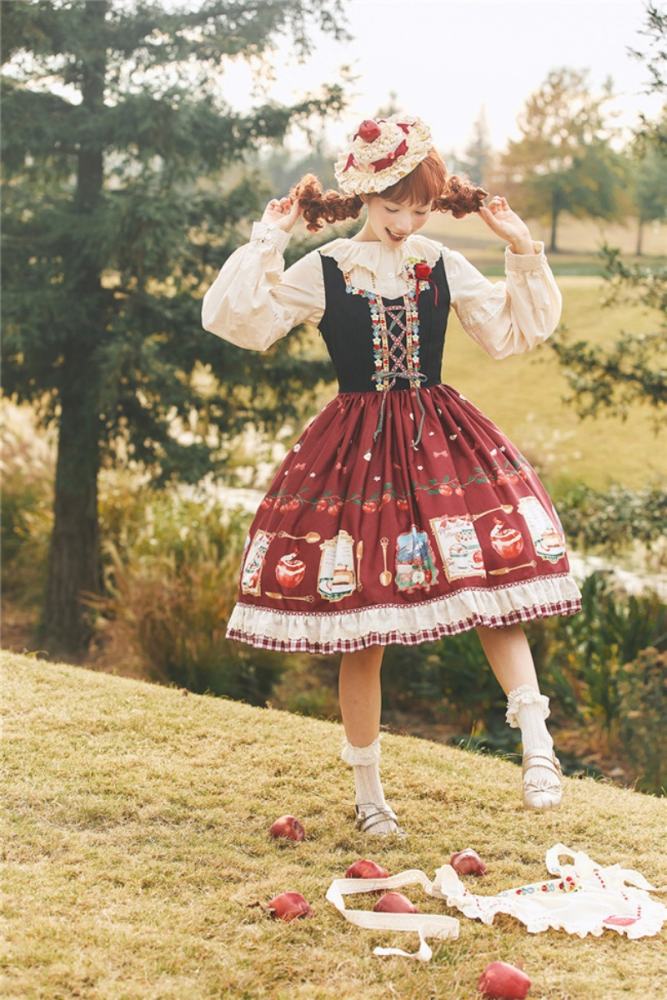 Miss Point Apple Grove Dirndl Dress Lolita Jumpers