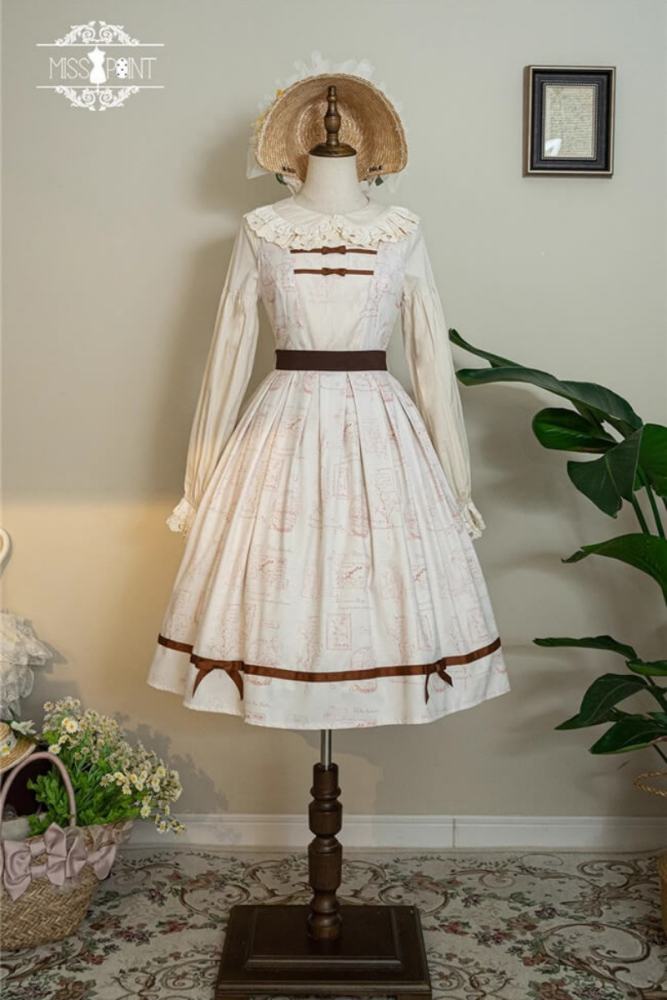 Miss Point Forest Book Lolita Jumper Dress