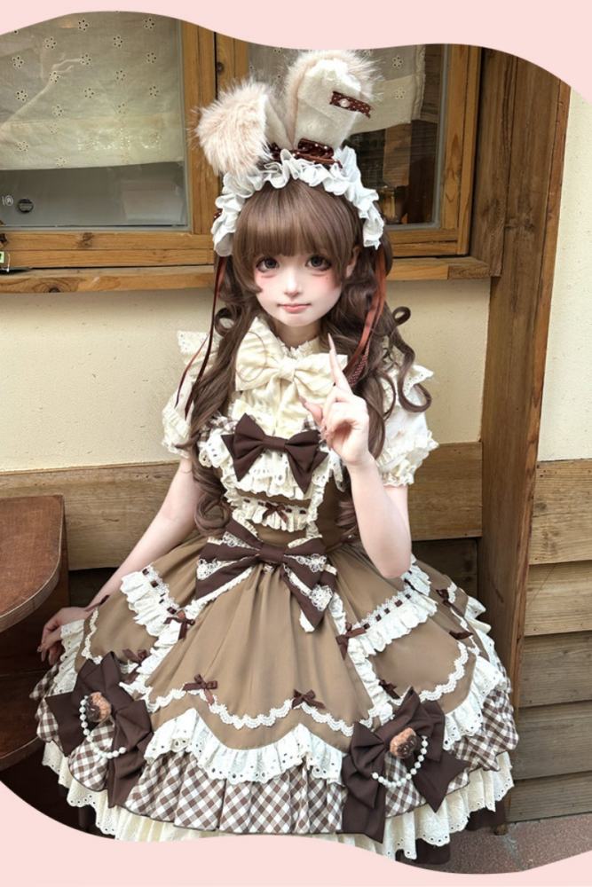 Sakurahime ~Berry Sweetheart~ Strawberry Lolita JSK Dress