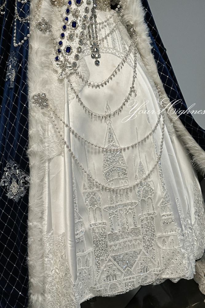 Your Highness ~The Second Queen~ Retro Court Lolita OP Cape and Necklace