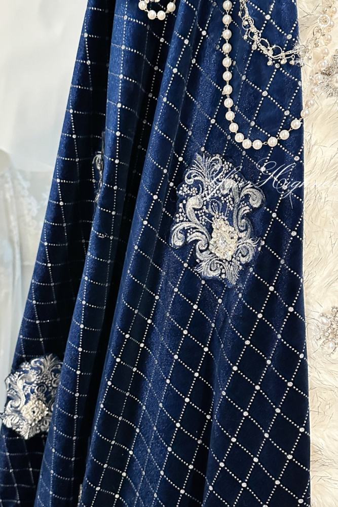 Your Highness ~The Second Queen~ Retro Court Lolita OP Cape and Necklace