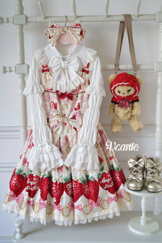 V-castle ~Creamy Soufflé Pancake~ Marie Sleeves Lolita Blouse Removable Sleeves