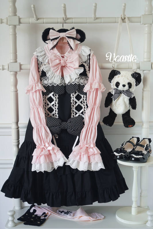 V-castle ~Creamy Soufflé Pancake~ Marie Sleeves Lolita Blouse Removable Sleeves