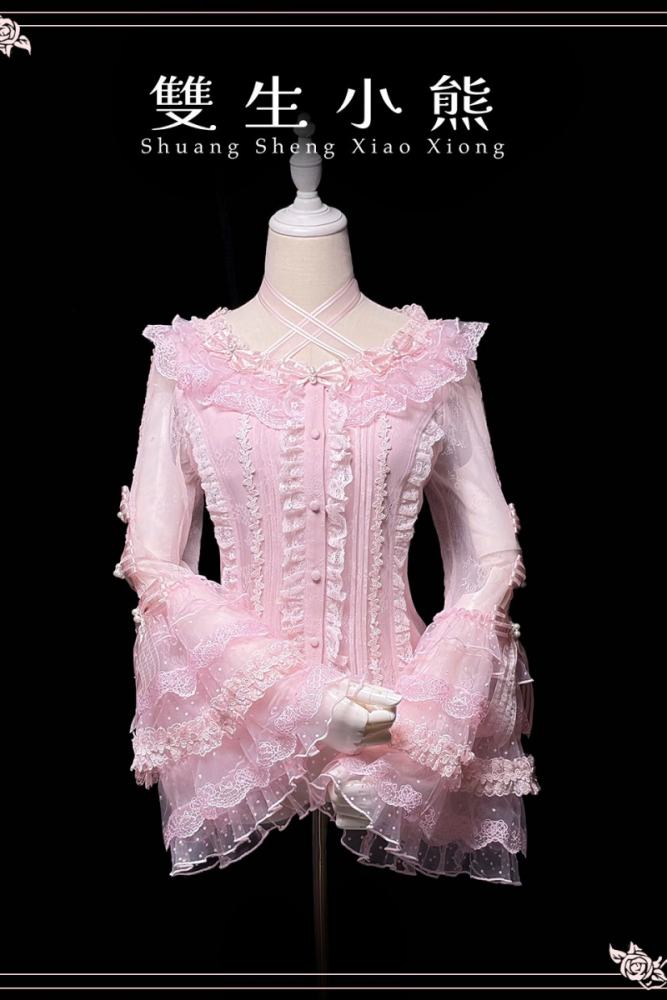 Alice Girl ～Loving Heart～ Sweet Hime Long Sleeve Lolita Blouse