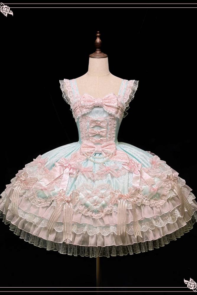 Alice Girl ～Loving Heart～ Sweet Hime Lolita JSK