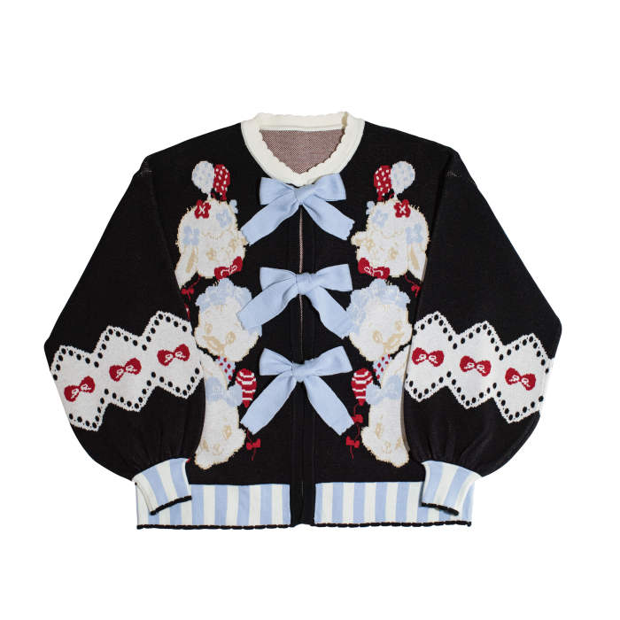 Showa Kaleidoscope Lolita Vest and Cardigan