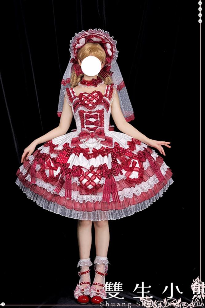 Alice Girl ～Loving Heart～ Sweet Hime Lolita JSK