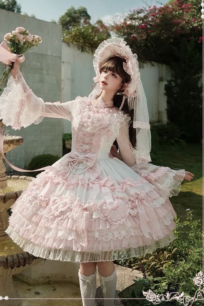 Alice Girl ～Loving Heart～ Sweet Hime Lolita JSK