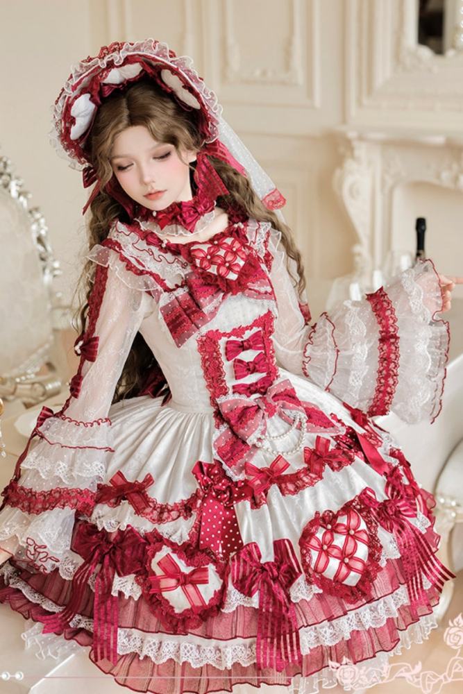 Alice Girl ～Loving Heart～ Sweet Hime Lolita JSK
