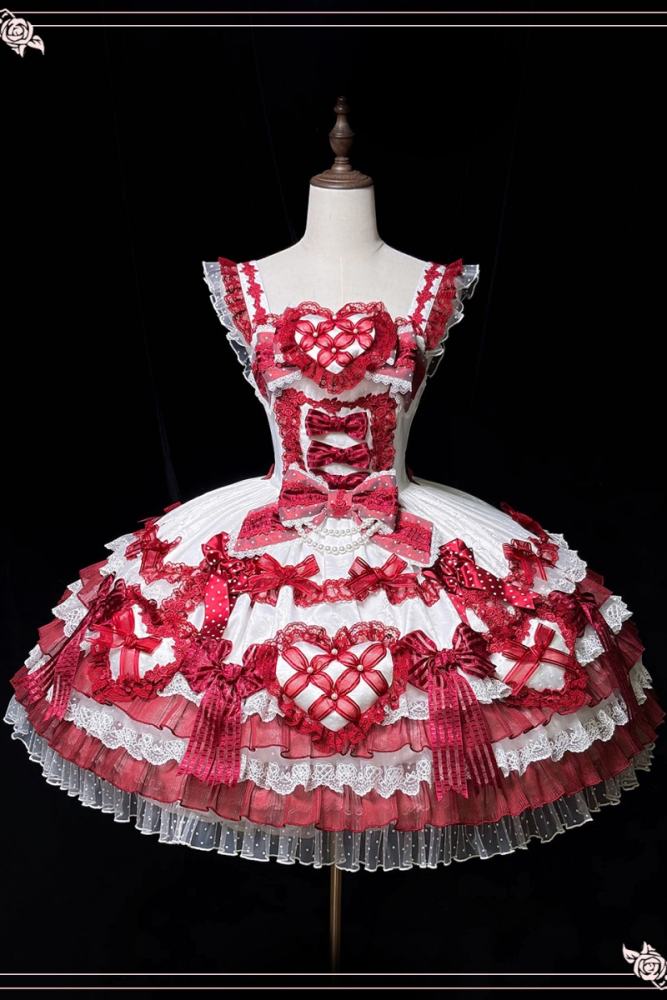 Alice Girl ～Loving Heart～ Sweet Hime Lolita JSK