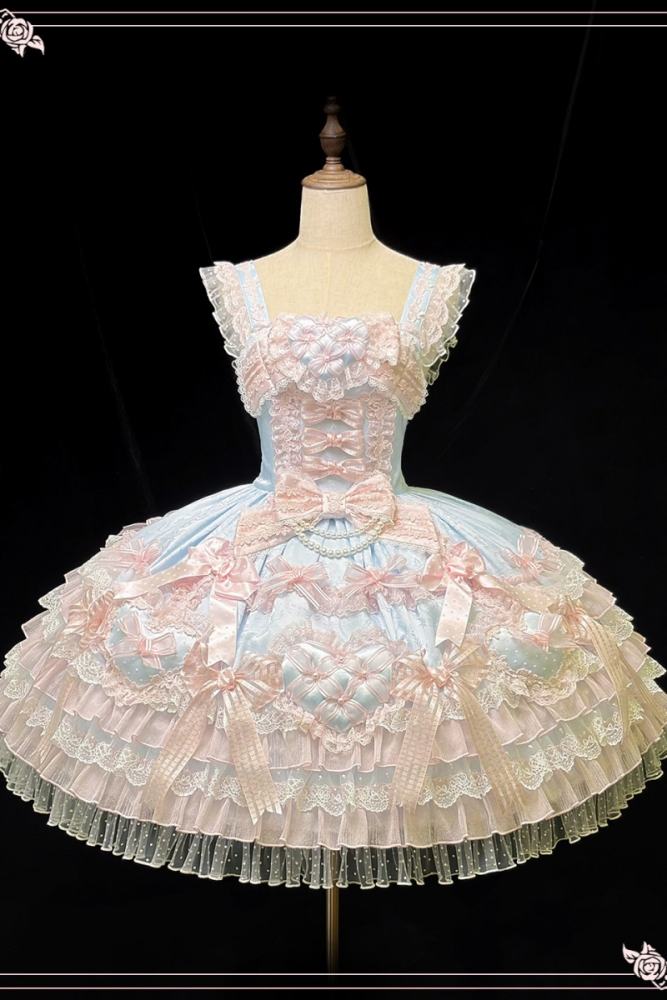 Alice Girl ～Loving Heart～ Sweet Hime Lolita JSK