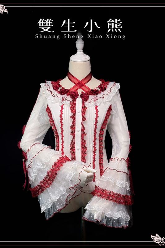 Alice Girl ～Loving Heart～ Sweet Hime Long Sleeve Lolita Blouse