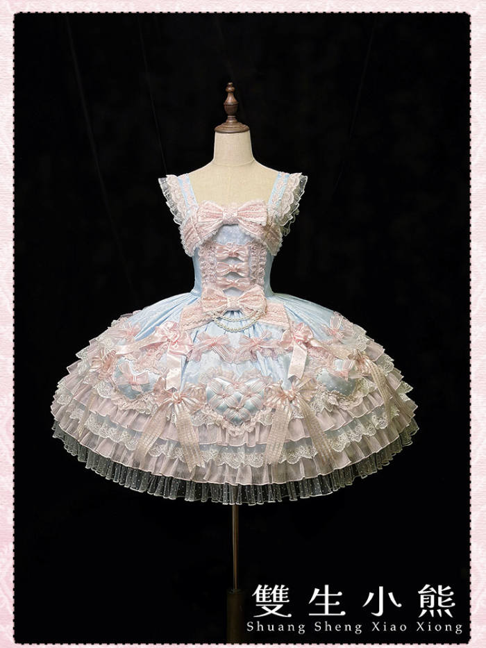 Alice Girl ～Loving Heart～ Sweet Hime Lolita JSK