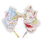 Blue Beige Headbow