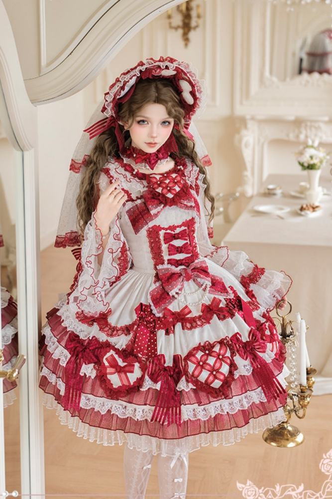 Alice Girl ～Loving Heart～ Sweet Hime Lolita JSK