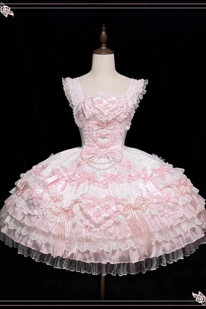 Alice Girl ～Loving Heart～ Sweet Hime Lolita JSK