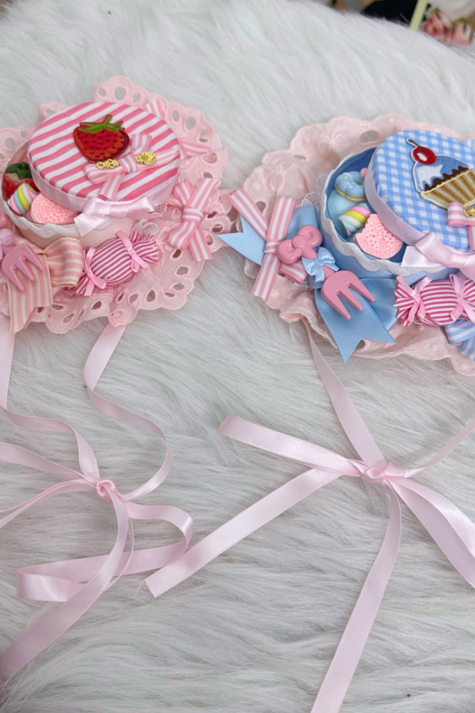 Candy Bomb Lovely Mini Lolita Top Hat