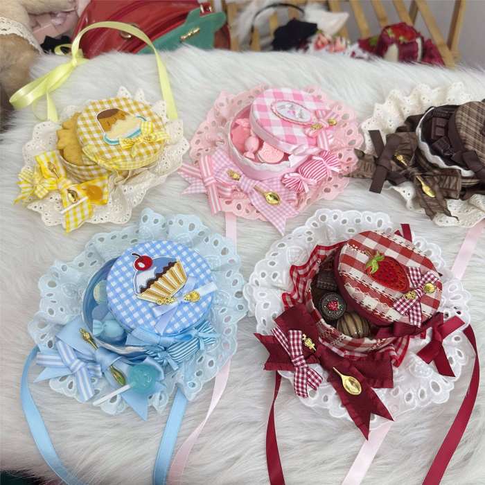 Candy Bomb Lovely Mini Lolita Top Hat