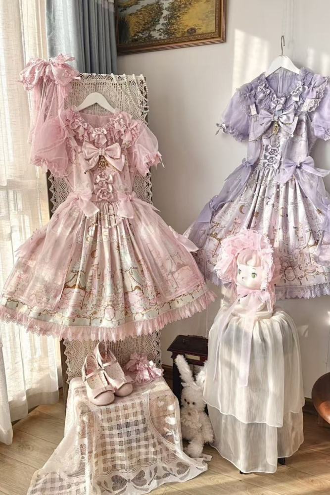 White Bird ～Romantic Castle～ Lolita Short Sleeve Blouse