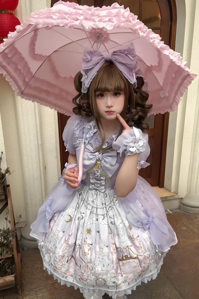 White Bird ～Romantic Castle～ Lolita Short Sleeve Blouse