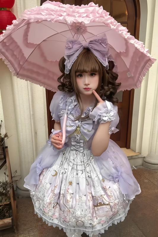 White Bird ～Romantic Castle～ Lolita Short Sleeve Blouse