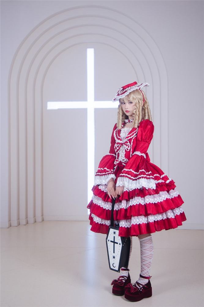 Henrietta Eternal France Doll Lolita Dress, Hat and Choker