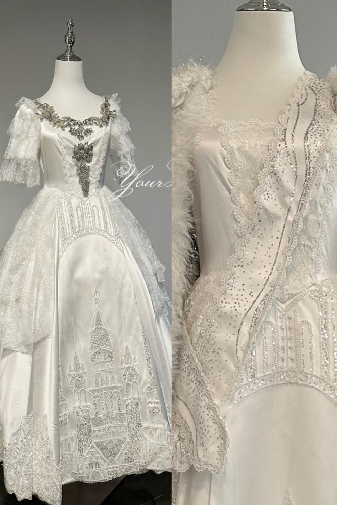 Your Highness ~The Second Queen~ Retro Court Lolita OP Cape and Necklace