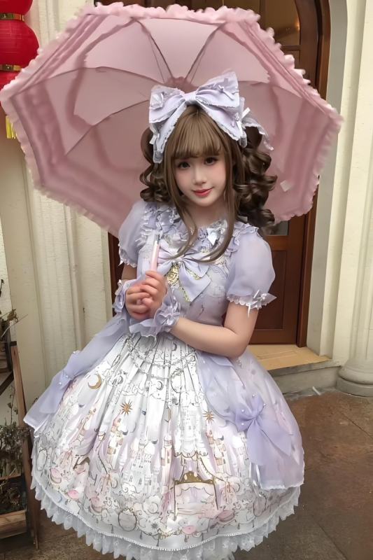 White Bird ～Romantic Castle～ Lolita Short Sleeve Blouse