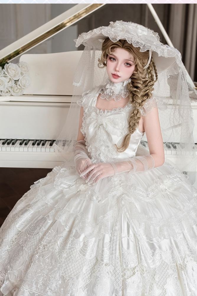 Alice Girl ～Promise Under the Galaxy～ Hime Lolita Long JSK and Blouse