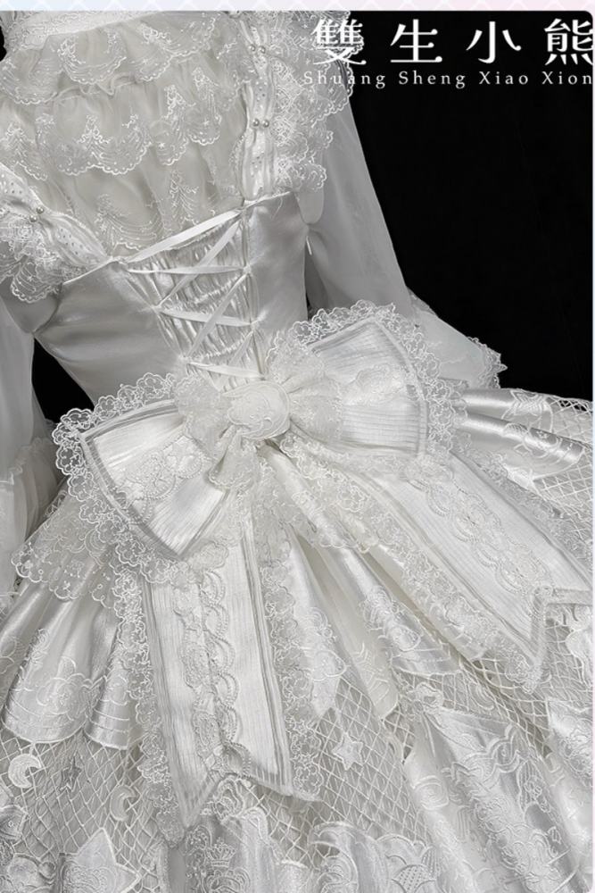 Alice Girl ～Promise Under the Galaxy～ Hime Lolita Long JSK and Blouse