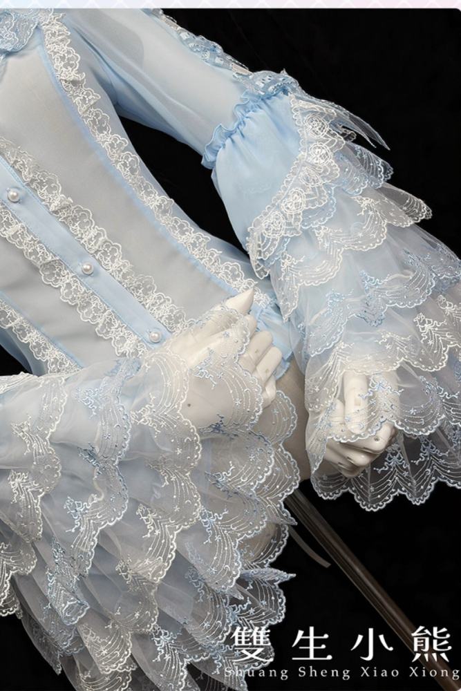 Alice Girl ～Promise Under the Galaxy～ Hime Lolita Long JSK and Blouse
