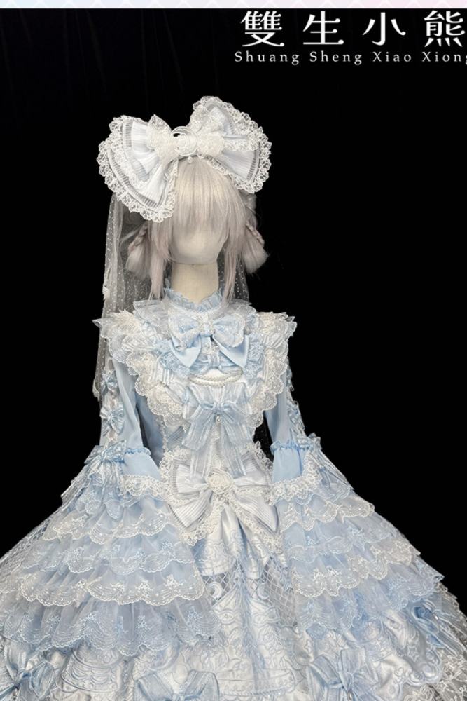 Alice Girl ～Promise Under the Galaxy～ Hime Lolita Long JSK and Blouse